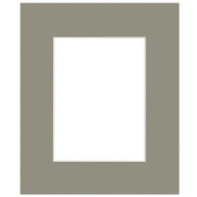 Passe partout 50x60 (30x40) ZIELONE KHAKI - LUCA Q5503