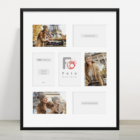 Foto Galeria Black 40x50 B na 7 zdjęć