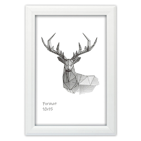 Zestaw białych ramek na 4 zdjęć PRESTO 1 GF0008