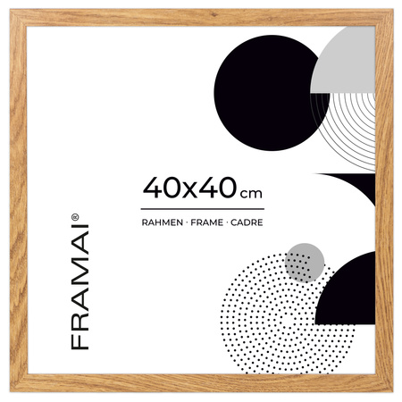 Ramka naturalna HEN 01 40x40 cm