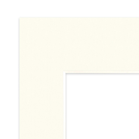 Pakiet 5 szt. Passe Partout 50x70 (40x60) LUCA Q5106 IVORY BIAŁY