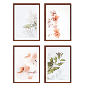 Zestaw brązowych ramek na 4 zdjęcia PINIA 3 GF0016