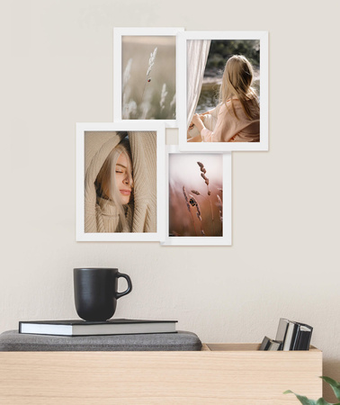 Multirama MULTI WHITE 42 ramka na 4 zdjęcia