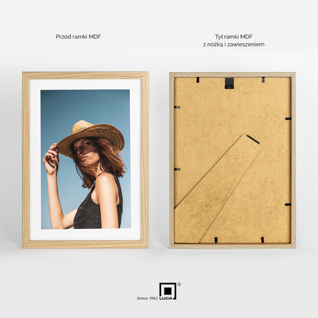 Pakiet ramek 5 szt. FDM 02 kolor dębowy 21x30 cm