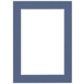 Passe partout 13x18 (10x15)  NIEBIESKIE BLUE - LUCA Q5402