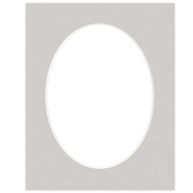 Passe partout 40x50 (30x40) OWAL SZARY - STONE - LUCA Q5304