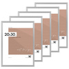 Pakiet srebrnych ramek aluminowych 5 szt. ROYALL 20x30 cm