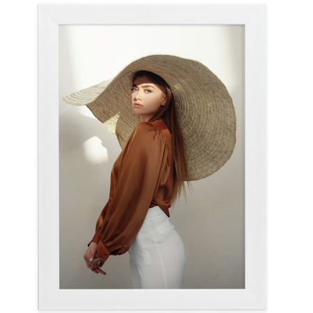 Biała ramka FOR 1 - 15x21 cm