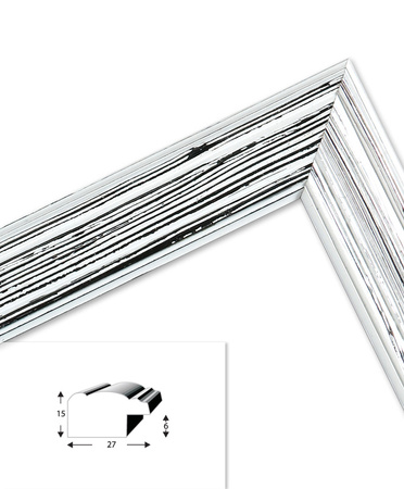 Ramka drewniana DRL F 1S 50x60 cm