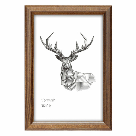 Zestaw brązowych ramek na 4 zdjęć PRESTO 4 GF0008