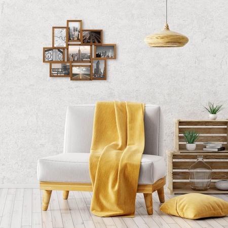 Multirama MULTI BROWN 91 ramka na 9 zdjęć