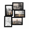 Multirama MULTI BLACK 52 ramka na 5 zdjęć
