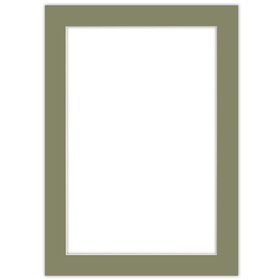 Passe partout 50x70 (40x60) ZIELONE EVERGREEN - LUCA Q5504