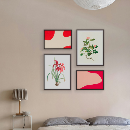 Zestaw brązowych ramek na 4 zdjęć PINIA 02 GF0003