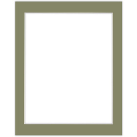 Passe partout 28x35 (24x30) ZIELONE EVERGREEN - LUCA Q5504