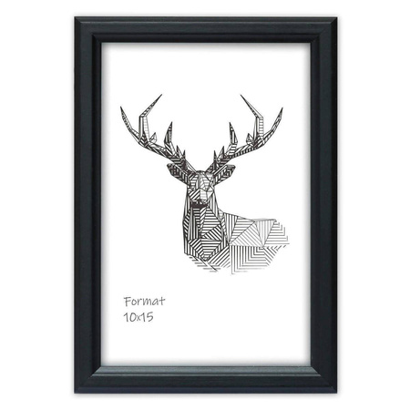 Zestaw czarnych ramek na 18 zdjęć PRESTO 2 GF0006