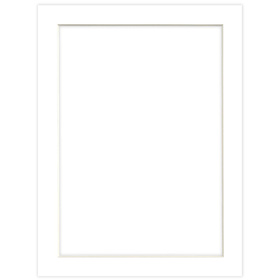 Passe partout 18x24 (15x21) BIAŁY SUPER WHITE LUCA Q5101