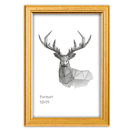 Zestaw złotych ramek na 11 zdjęć PRESTO Z GF0005