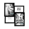 Multirama MULTI  BLACK 44 ramka na 4 zdjęcia
