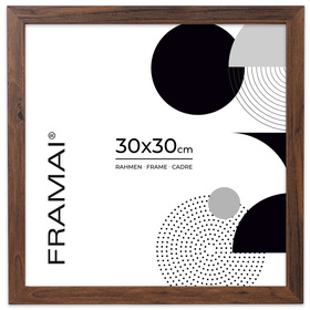 Ramka brązowa HEN 4 30x30 cm