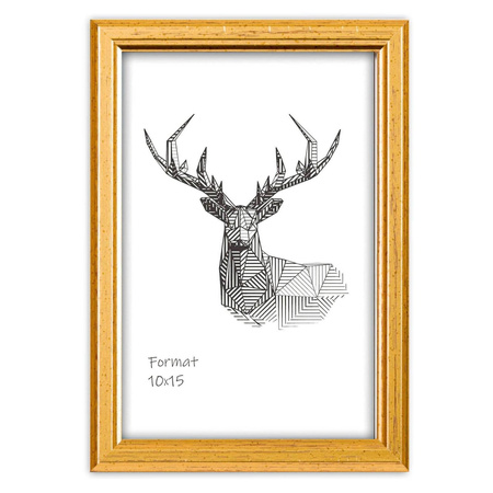 Zestaw złotych ramek na 4 zdjęć PRESTO Z GF0008