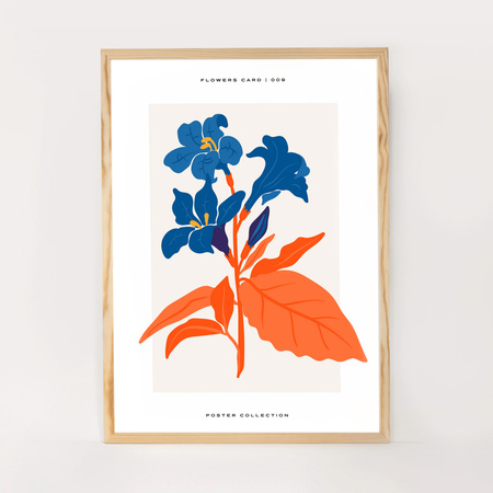 Ramka z drewna surowego RAW 50x70 cm