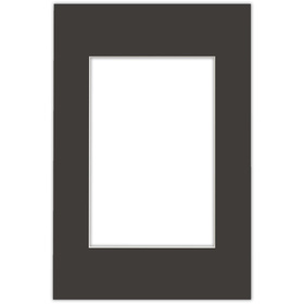 Passe partout 30x45 (20x30) CZARNE BLACK LUCA Q5801