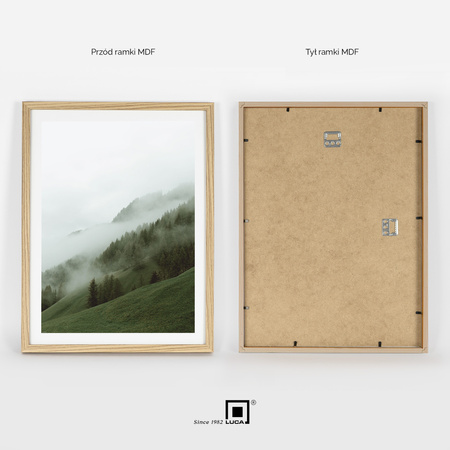 Pakiet ramek 3 szt. FDM 02 kolor dębowy 30x40 cm