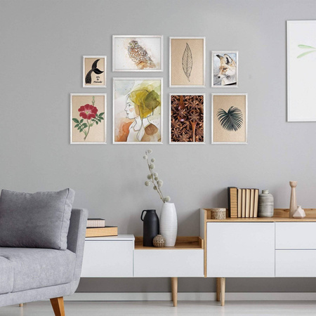 Zestaw srebrnych ramek na 8 zdjęć HIT 1 S GF0009