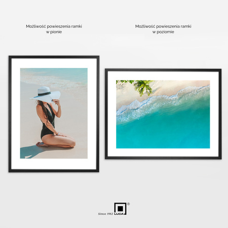 Pakiet 3 szt. czarnych ramek FDM 2 40x50 cm