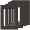 Pakiet 5 szt. passe partout 15x21 (10x15) cm  BLACK LUCA Q5801