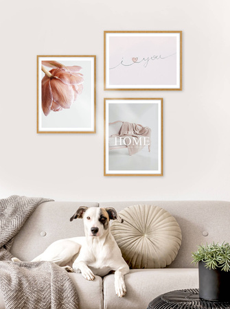 Zestaw naturanych ramek na 3 zdjęć PINIA 00 GF0013