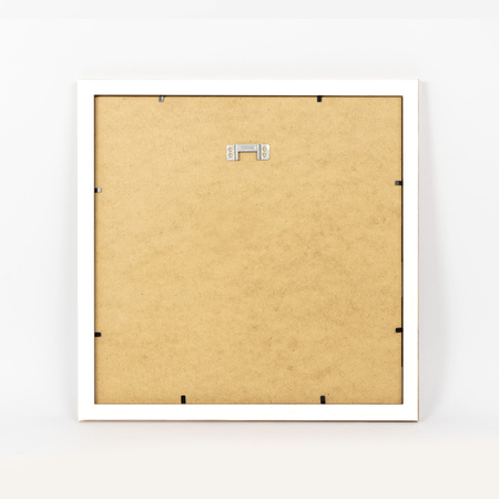 Ramka biała HEN PASS 1 z passe-partout – rozmiar 30x30 cm (okienko 20x20 cm)