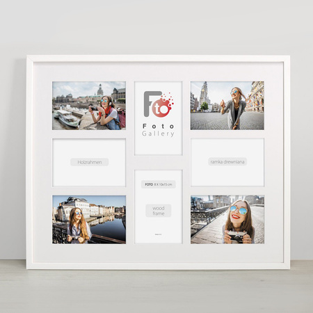 Foto Galeria White 40x50 A na 8 zdjęć