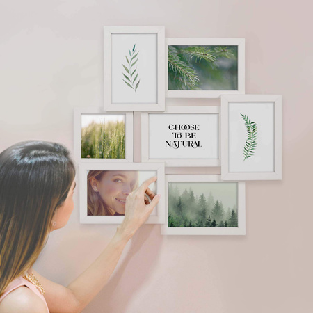 Multirama MULTI WHITE 72 ramka na 7 zdjęć