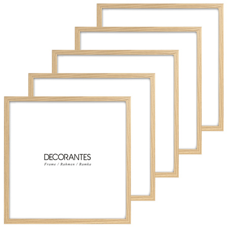 Ramka na zdjęcia 30x30 cm w dębowym kolorze FDM 02 kwadratowa