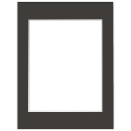 Passe partout 30x40 (24x30) CZARNE BLACK LUCA Q5801