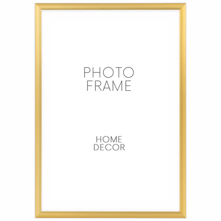 Ramka aluminiowa złota ROYALL 21x30 cm