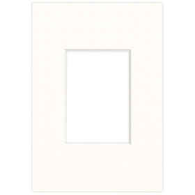 Passe partout 9x13 (5x7) BIAŁY CHALK LUCA Q5103