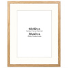 Ramka naturalna HEN PASS 01 z passe-partout – rozmiar  40x50 (30x40) cm