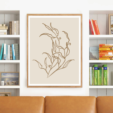 Ramka naturalna HEN 01 60x80 cm