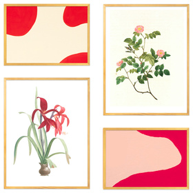 Zestaw naturanych ramek na 4 zdjęć PINIA 0 GF0003