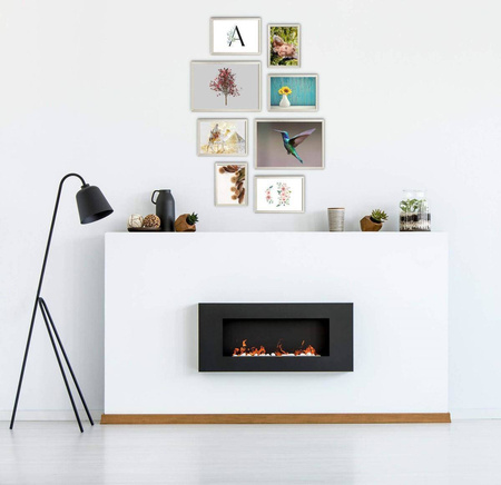 Zestaw srebrnych ramek na 8 zdjęć PRESTO S GF0007