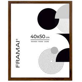 Ramka brązowa HEN 4 40x50 cm