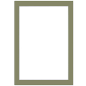 Passe partout 70x100 (60x90) ZIELONE EVERGREEN - LUCA Q5504