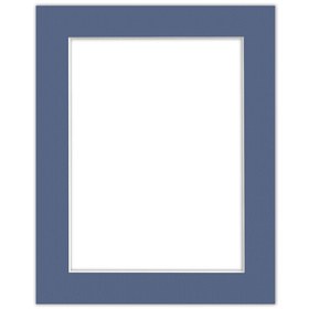 Passe partout 24x30 (18x24) NIEBIESKIE BLUE - LUCA Q5402