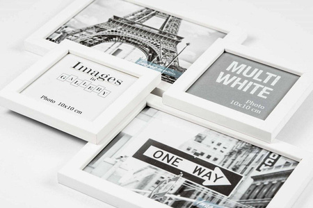 Multirama MULTI WHITE 43 ramka na 4 zdjęcia