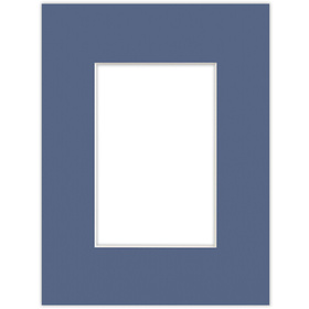 Passe partout 18x24 (10x15) NIEBIESKIE BLUE - LUCA Q5402