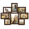 Multirama na 8 zdjęć MULTI  HEN 4 ramka na zdjęcia w kolorze brązowym