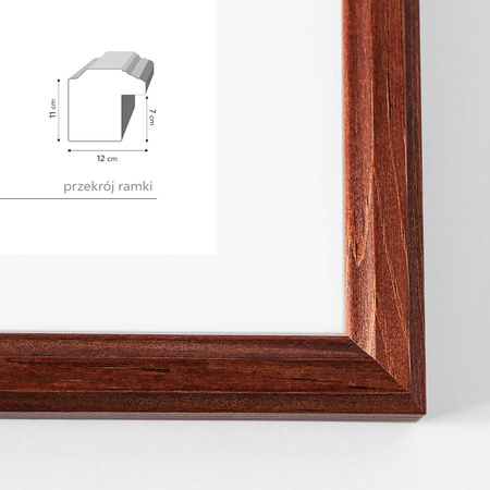 Pakiet ramek drewnianych 5 szt. DRWA 5 PAK 10x15 cm